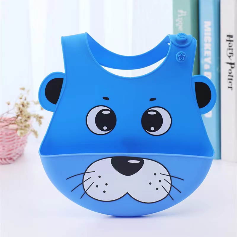 Best Price for Silicone Beads 15mm - Muslin tree Lovely waterproof stain resistant animal silicone baby bib – Chaojie