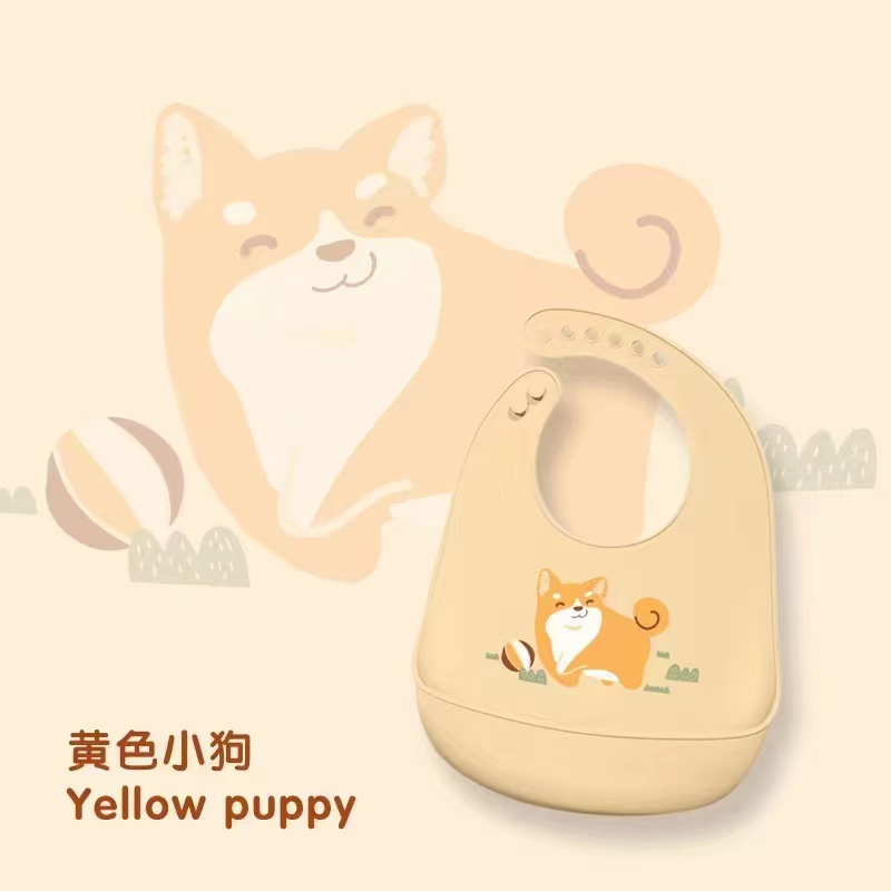 High Quality Kitchen Accessories Tool - Muslin tree Lovely waterproof stain resistant animal silicone baby bib – Chaojie