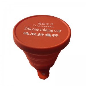 Custom Logo  Cup Outdoor Silicone Collapsible Coffee Cup Travel Foldable Tea Cup