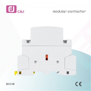 BCH8-25 2p Electrical Lighting Control System 24V 240V Modular AC/DC Contactor
