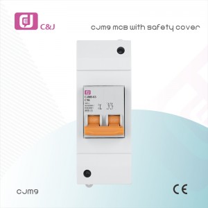 High Quality CJM9-63 2p 6-63A MCB Miniature Circuit Breaker with IP30 Surface Distribution Box