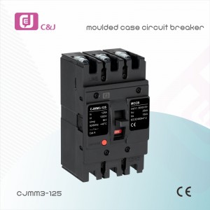 Wholesale price CJMM3-125 3P 125Amp Electrical Moulded Case Circuit Breaker MCCB