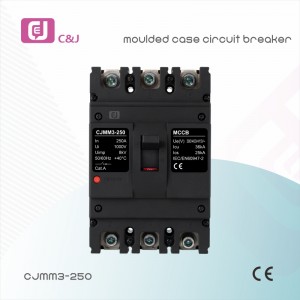 Hot sale CJMM3-250 3P 250A AC400V/690V Moulded Case Circuit Breaker MCCB
