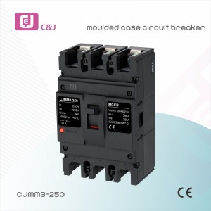 Hot sale CJMM3-250 3P 250A AC400V/690V Moulded Case Circuit Breaker MCCB