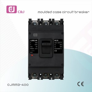 China Manufacturer CJMM3-400 3P 400A Moulded Case Circuit Breaker MCCB for short-circuit protection