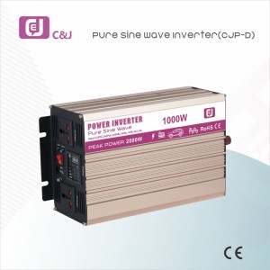 CE Certification Pure Sine Inverter Factory - CJP-D High Frequency Color Screen Display Sine Wave Inverter  – C&J
