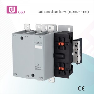 China Manufacturer CJX2F-115 Series 115A Mechanical Interlock Large Capacity  AC Contactor