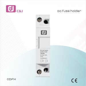 Manufacturer CDFH-1000VDC 10x38mm 30A Fuse holder for solar system