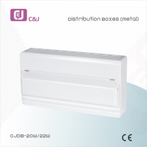 Original Factory High Quality Metal Distribution Electric Mounted Box with Power Button Electrical Main Switch