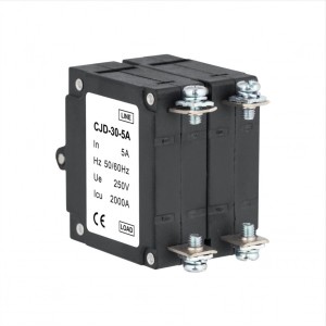 China Supplier 250V 5A Manual Resettable Electromagnetic hydraulic circuit breaker For Equipment