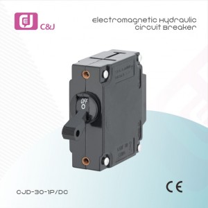 Best price 1P 10A DC65V Low Voltage Magnetic Electromagnetic hydraulic circuit breaker For Machine