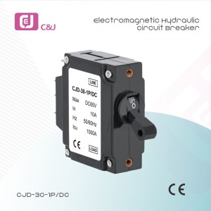 Best price 1P 10A DC65V Low Voltage Magnetic Electromagnetic hydraulic circuit breaker For Machine