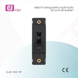 China Manufacturer 100A Bolt Plug Magnetic Hydraulic Electromagnetic circuit breaker