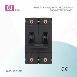 Factory price CJD-100-2P Gasoline Generator Parts Hydraulic Electromagnetic circuit breaker