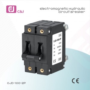 Factory price CJD-100-2P Gasoline Generator Parts Hydraulic Electromagnetic circuit breaker