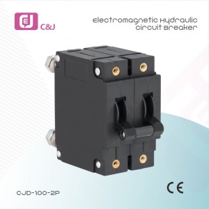 Factory price CJD-100-2P Gasoline Generator Parts Hydraulic Electromagnetic circuit breaker