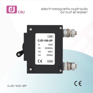 Factory price CJD-100-2P Gasoline Generator Parts Hydraulic Electromagnetic circuit breaker