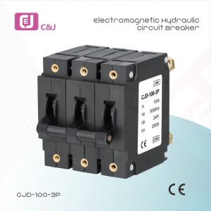 Manufacturer Price 3P 100A 240V Bolt Plug Magnetic Hydraulic Electromagnetic circuit breaker