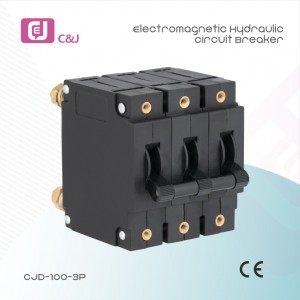 Manufacturer Price 3P 100A 240V Bolt Plug Magnetic Hydraulic Electromagnetic circuit breaker