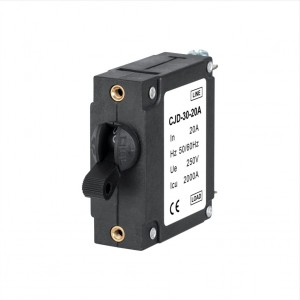 High-Performance 250V 20A Bolt Plug Magnetic Electromagnetic hydraulic circuit breaker
