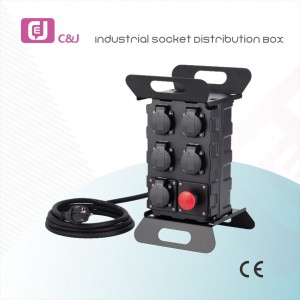 Hot Selling OEM Customized Portable Enclosure Outdoor Power Industrial Socket Distribution Box