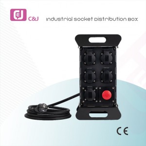 Hot Selling OEM Customized Portable Enclosure Outdoor Power Industrial Socket Distribution Box