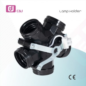 Manufacturer Price DIY Lighting Fittings 5 Heads E27 Screw 5-Fork Lamp Holder