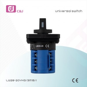 Wholesale price LW28-20YH3 20A Rotary Switch Electrical Universal Changeover Switch