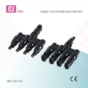 Made In China MC4-40A DC1000V 2.5mm²-6.0mm² Female and Male Solar Panel Cable Connectors