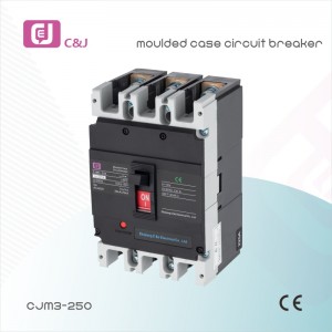 China Manufacturer CJM3-250 225A 35kA/25kA MCCB Moulded Case Circuit Breaker