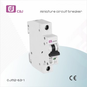 Miniature Circuit Breaker (MCB) CJM2-63-1 1P