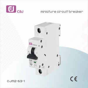 Best-Selling C&J CJM7-63 6/10ka 1~63A Approved Miniature Circuit Breaker