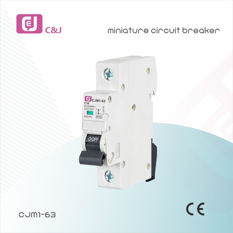 CJM16 1-4P Household MCB Circuit Breaker 1-4p AC230/400V with CE