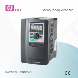 China OEM Solar Inverter With Battery Exporter - CJF300H-G1R5T4S Three Phase AC 1.5kw 380V VSD VFD Vector Control Frequency Inverter  – C&J