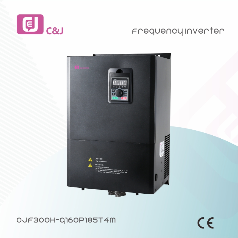 CJF300H-G160P185T4M AC380V Three Phase VFD Variable Speed Motor Drive High Performance Frequency Inverter