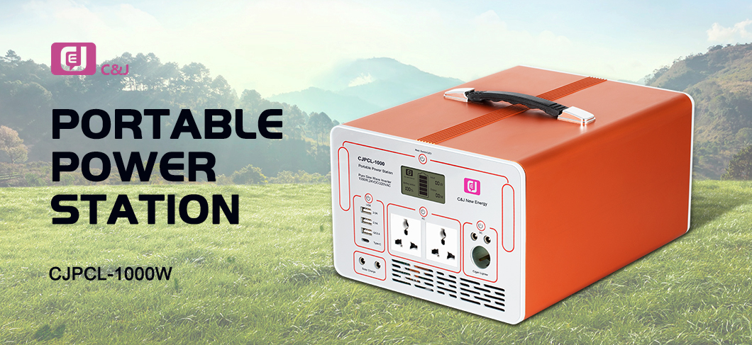 C&J 1000W Portable Outdoor Power Station – The Ultimate Power Solution