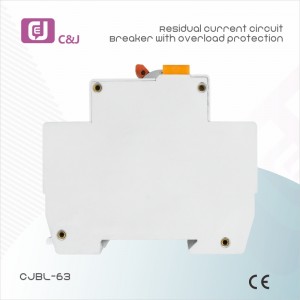 Residual Current Circuit Breaker With Overload Protection CJBL-63 4P