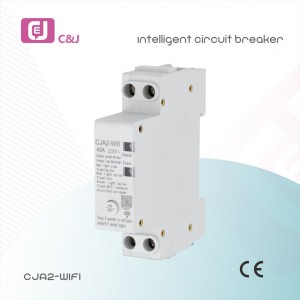 China Manufacturer 40A WIFI Smart Circuit Breaker with Overload Short Circuit Protection MCB