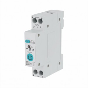 Hot Selling 1P+N Metering Type WiFi Smart Switch Energy Meter Circuit Breaker with leakage protection