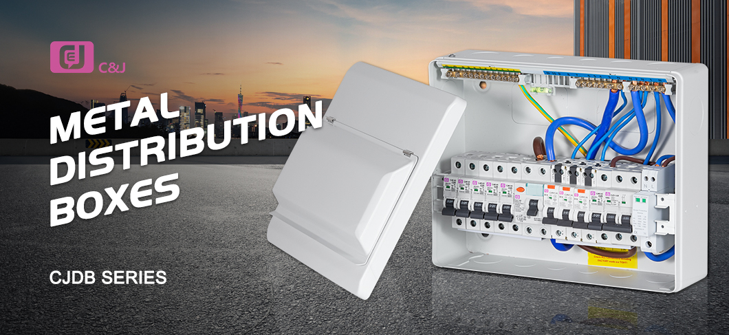 Our metal distribution boxes make safe power distribution easy
