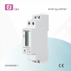 Factory Wholesale DDS5333-1 DIN-Rail Modul Electronic Energy Meter