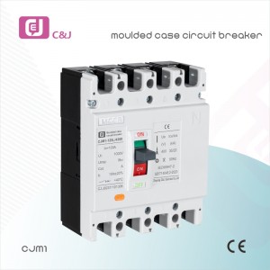 Wholesale price MCCB CJM1-125L/4300 35/22kA 100A Moulded case circuit breaker