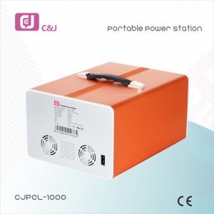 Cheapest Factory 1000W Portable Power Station with Lithium Battery Equipped for Caravan/Van life