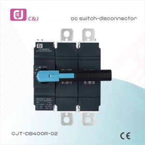 China Factory 160A-800A 1500V Manual transfer DC switch-disconnector for solar PV system