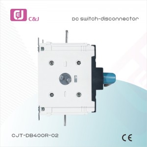 China Factory 160A-800A 1500V Manual transfer DC switch-disconnector for solar PV system