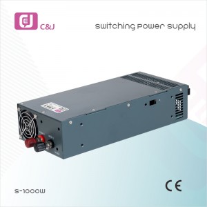 S-1000 Transformer 1000W AC to DC Rail Type Single Output Switching Power Supply