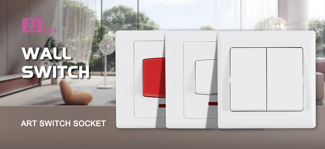 Experience the ultimate convenience of a modern wall switch for your home or office