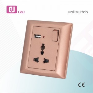 Hot sale customized multi-function Yemen type wall switch