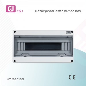 C&J Electrical China Manufacturer HT series ABS MCB electrical power waterproof distribution box