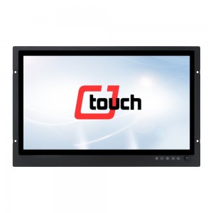 23.8″ inch Outdoor Waterproof Lcd Touch Screen Monitor Industrial Capacitive Lcd Monitor With Aluminum Steel Frame